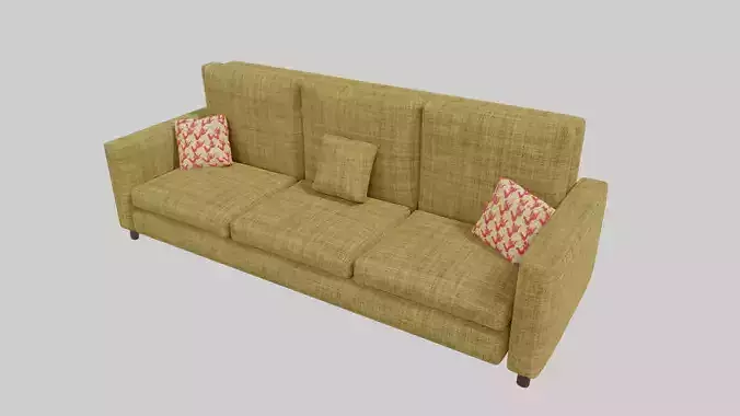 Realistic Sofa