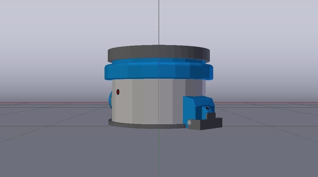 Sci-Fi Dropper 02 Low-poly 3D model_10