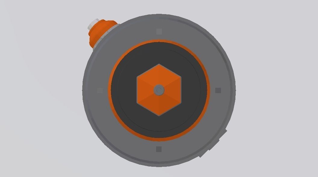 Sci-Fi Dropper 03 Low-poly 3D model_7