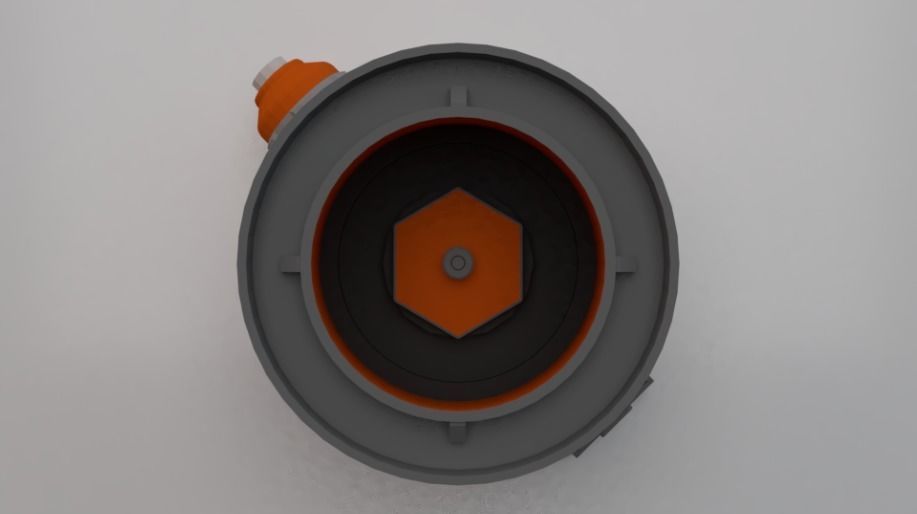 Sci-Fi Dropper 03 Low-poly 3D model_3