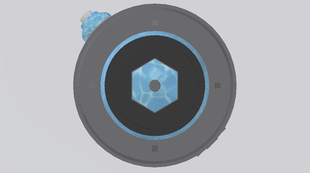 Sci-Fi Dropper 04 Low-poly 3D model_7