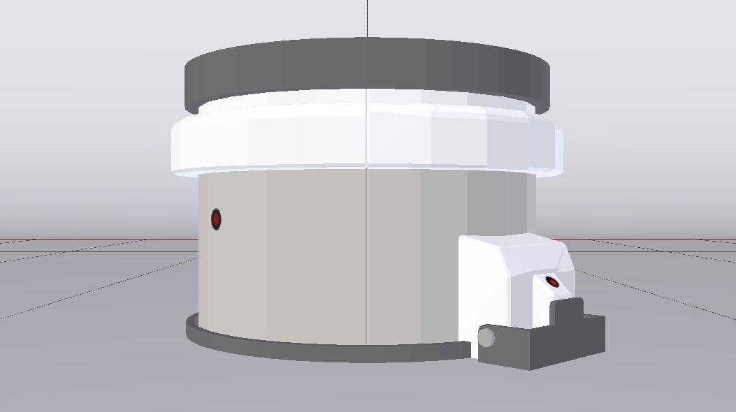 Sci-Fi Dropper 05 Low-poly 3D model_6