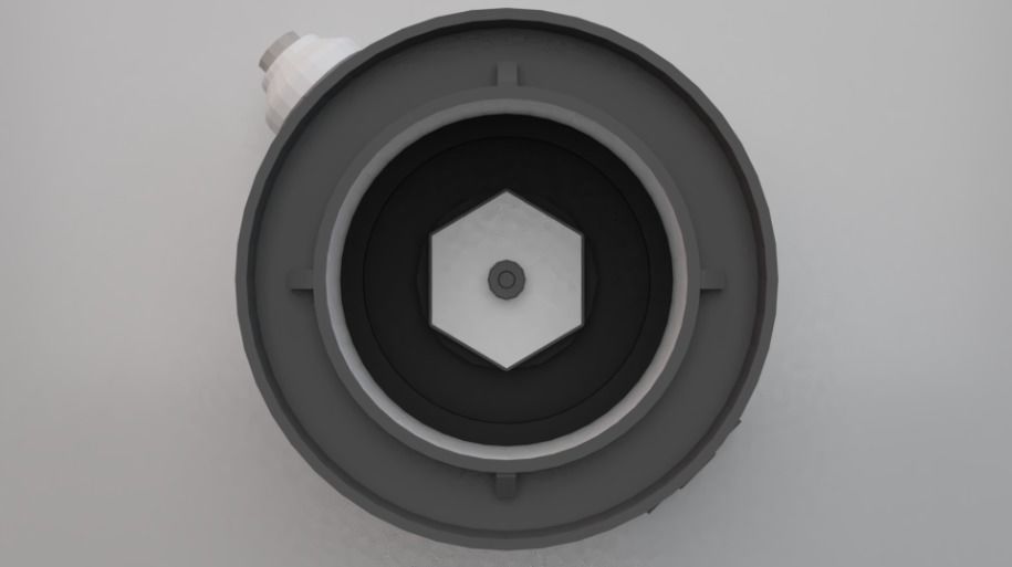 Sci-Fi Dropper 05 Low-poly 3D model_3