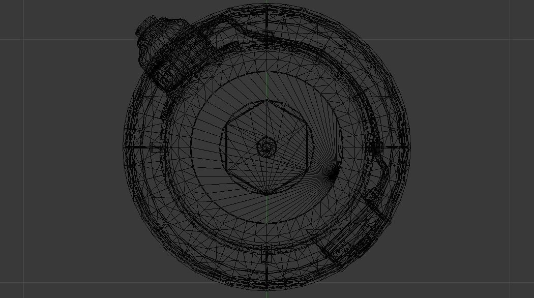 Sci-Fi Dropper 05 Low-poly 3D model_19