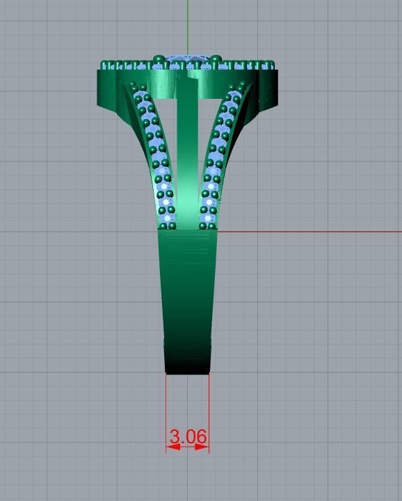 jewelry ring 3D print model_11