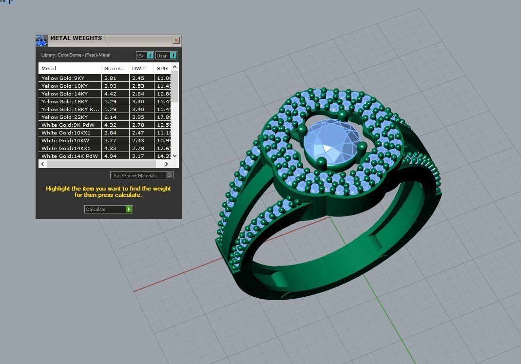 jewelry ring 3D print model_5