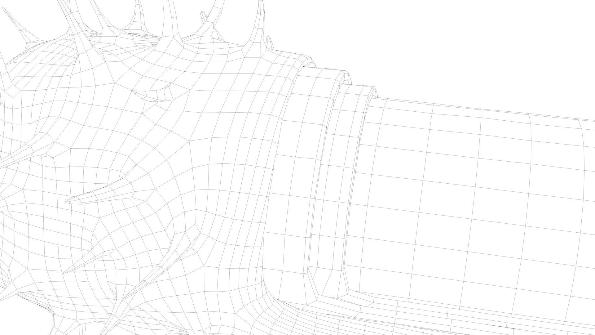 Bacterial Cell Structure 3D model_16