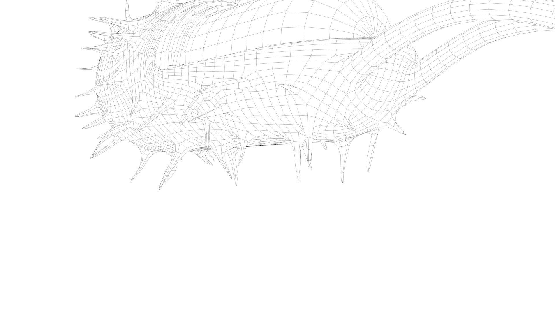 Bacterial Cell Structure 3D model_20