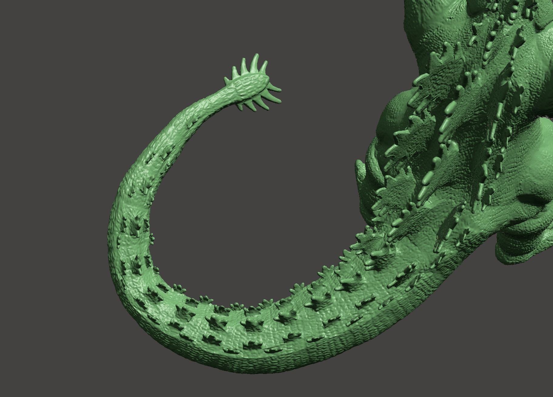 SUPER GODZILLA - ULTRA DETAILED STL MESH - SNES APPEARANCE 3D model 3D ...