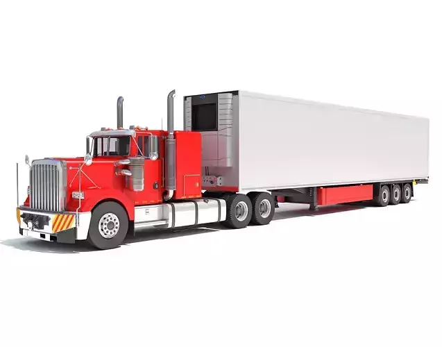 Refrigerator Truck 3D model