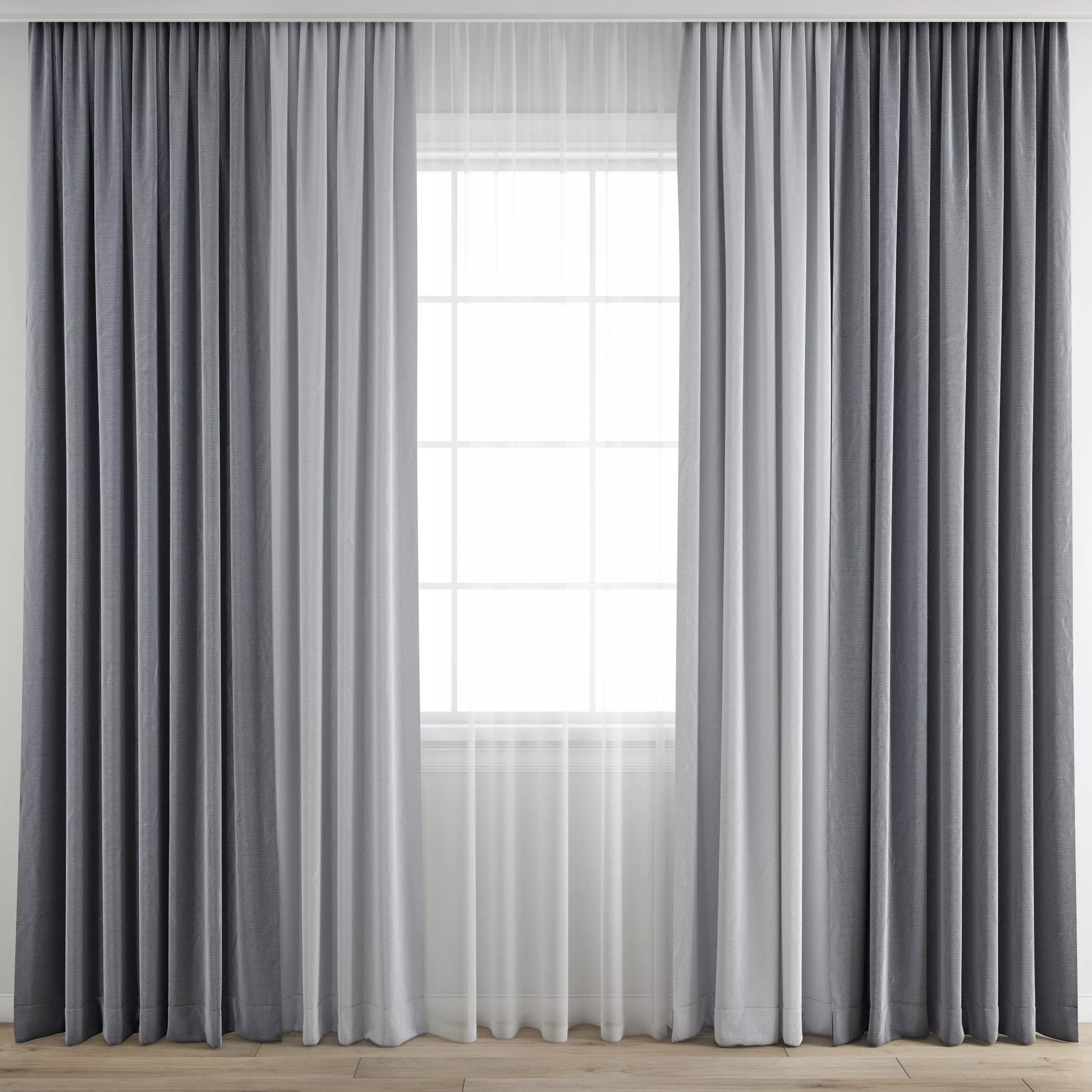 curtain 443 3D model