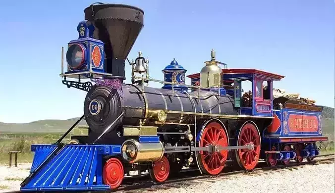 Locomotive 3D print model