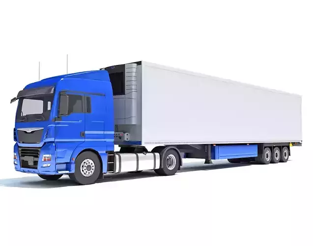 Refrigerator Truck 3D model