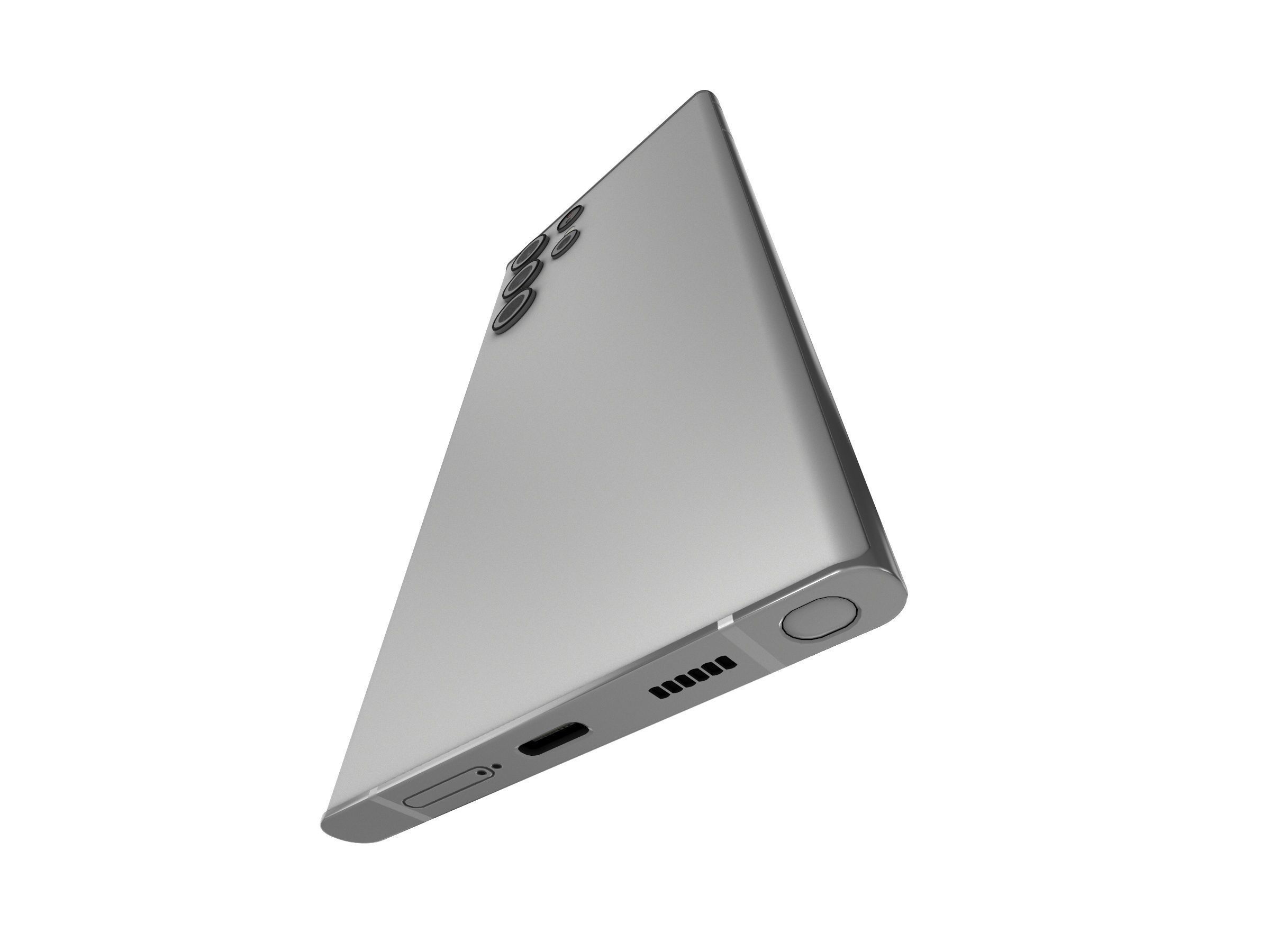 Galaxy S23 Ultra Game Asset Low-poly 3D model_8