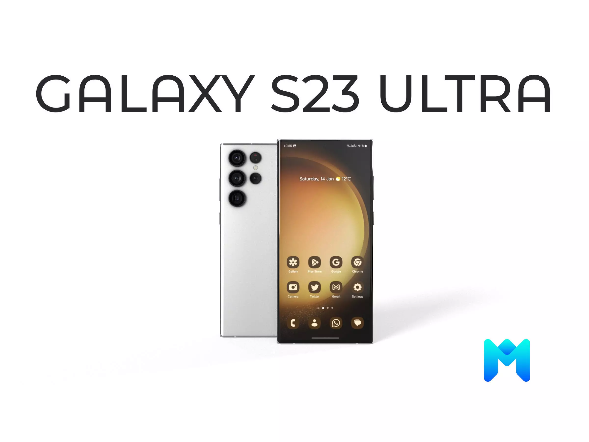 Galaxy S23 Ultra Game Asset Low-poly 3D model_0