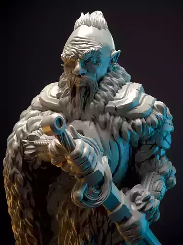 Infamous duelist  3D print model