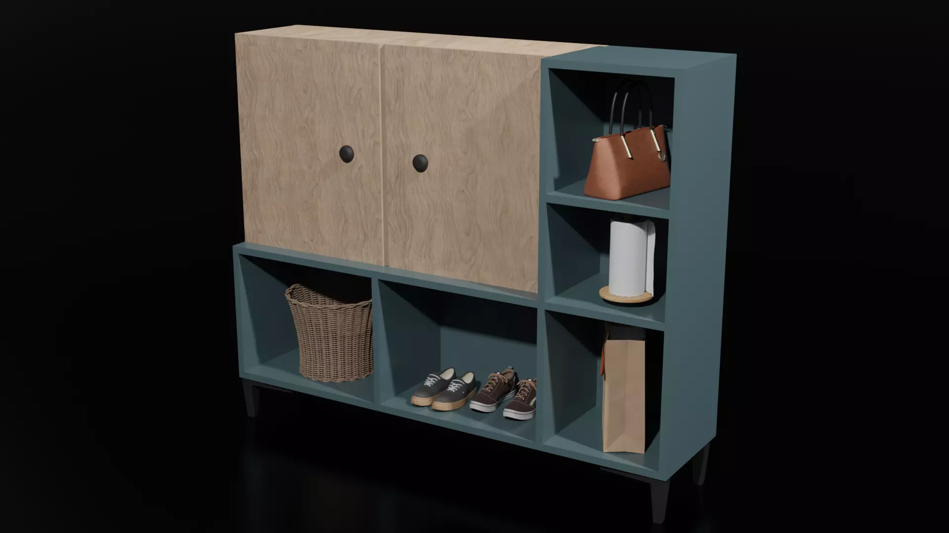 Shoe Shelve Free 3D model