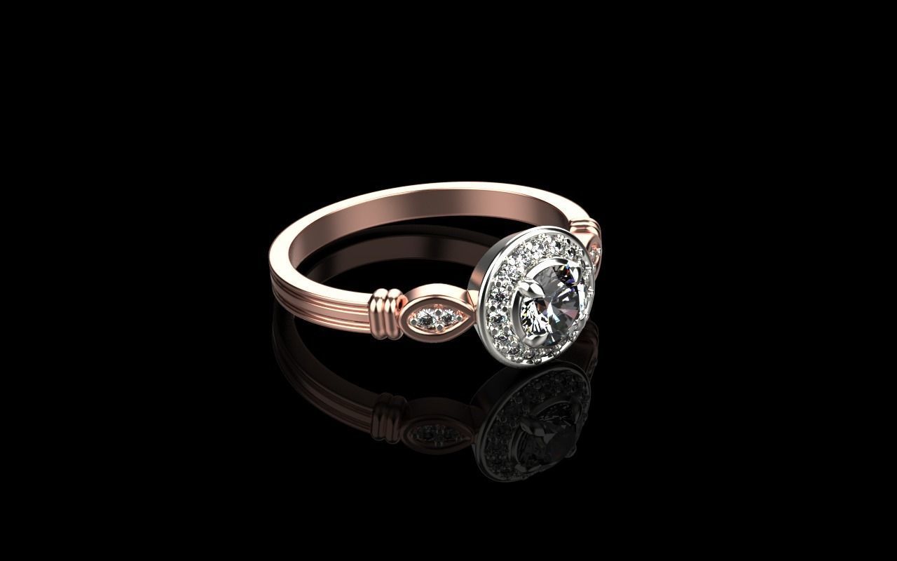 Ring collection 3D print model_4