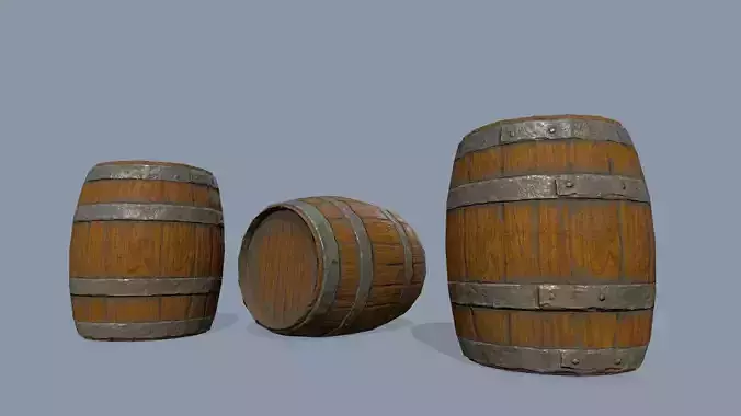 Wooden Barrel