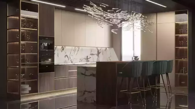 Modern kitchen 