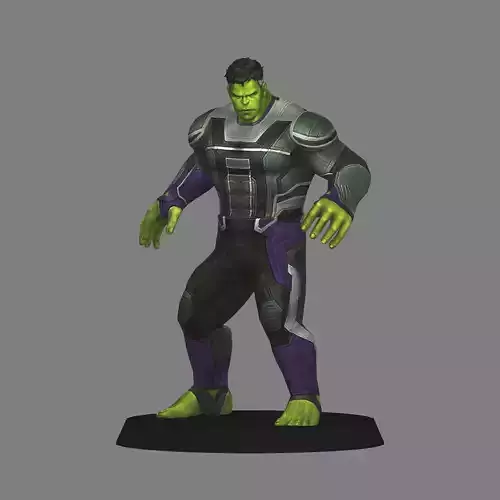 Hulk Avengers Endgame LOW POLY