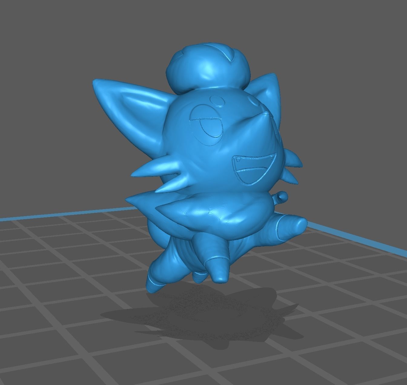 Zorua and Zoroark 3D print model 3D print model_23