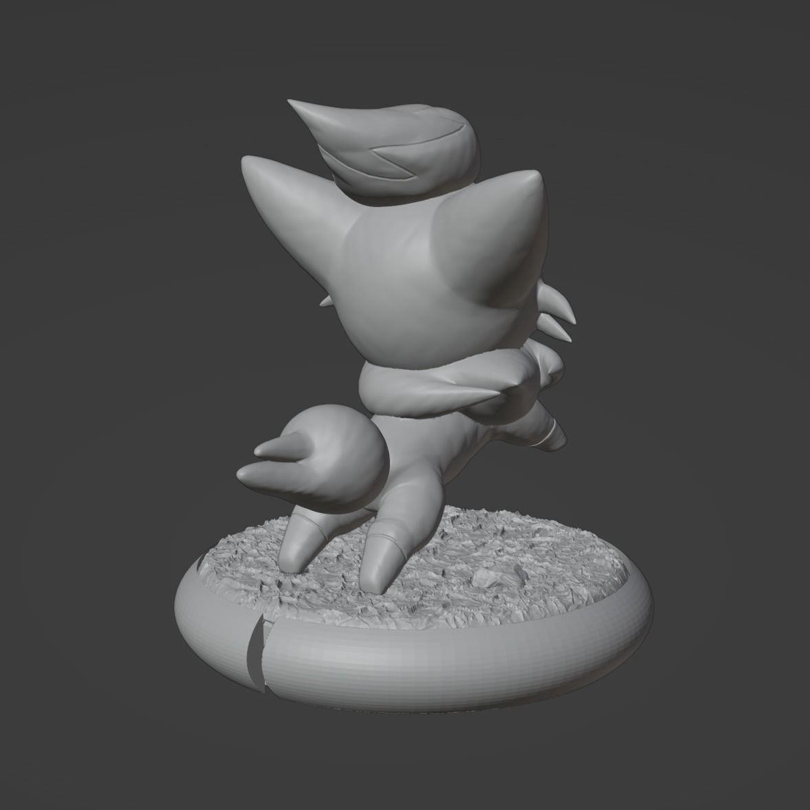 Zorua and Zoroark 3D print model 3D print model_18