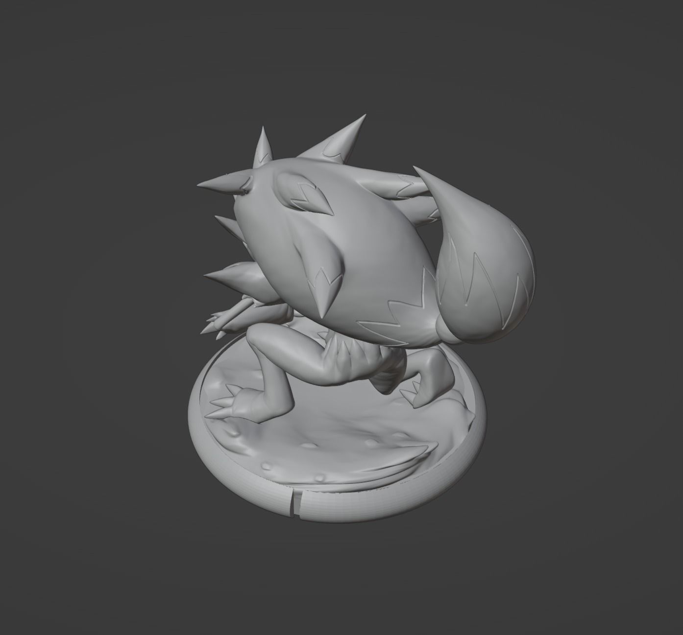 Zorua and Zoroark 3D print model 3D print model_9