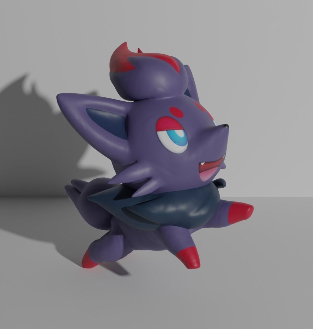 Zorua and Zoroark 3D print model 3D print model_1