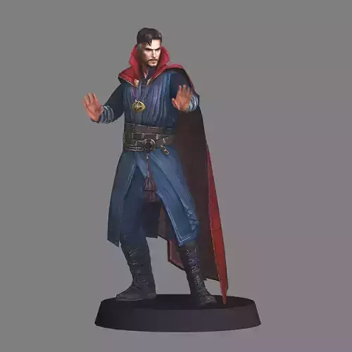 Dr Strange Avengers Endgame LOW POLY 3D print model