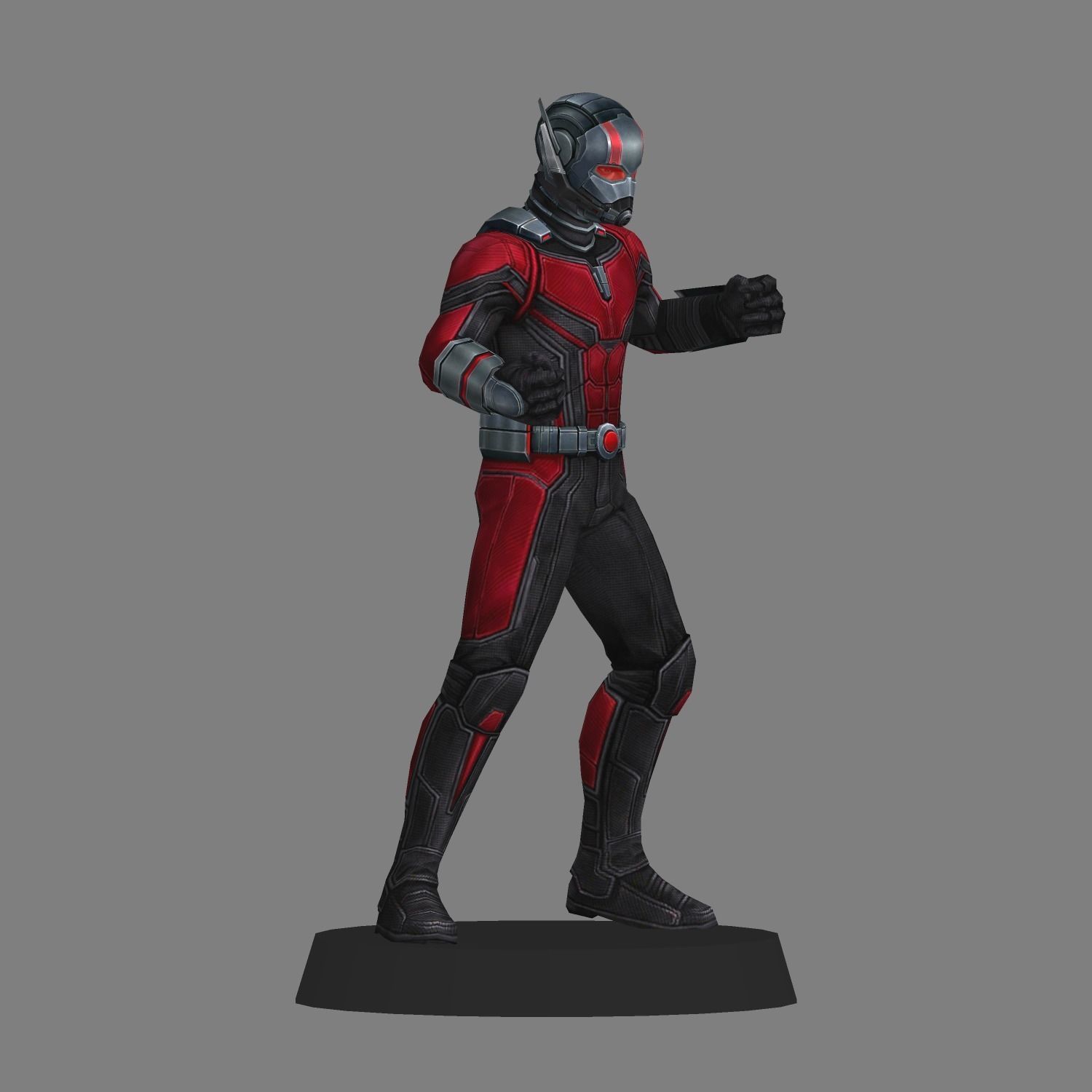 Antman Avengers Endgame LOW POLY 3D print model_5