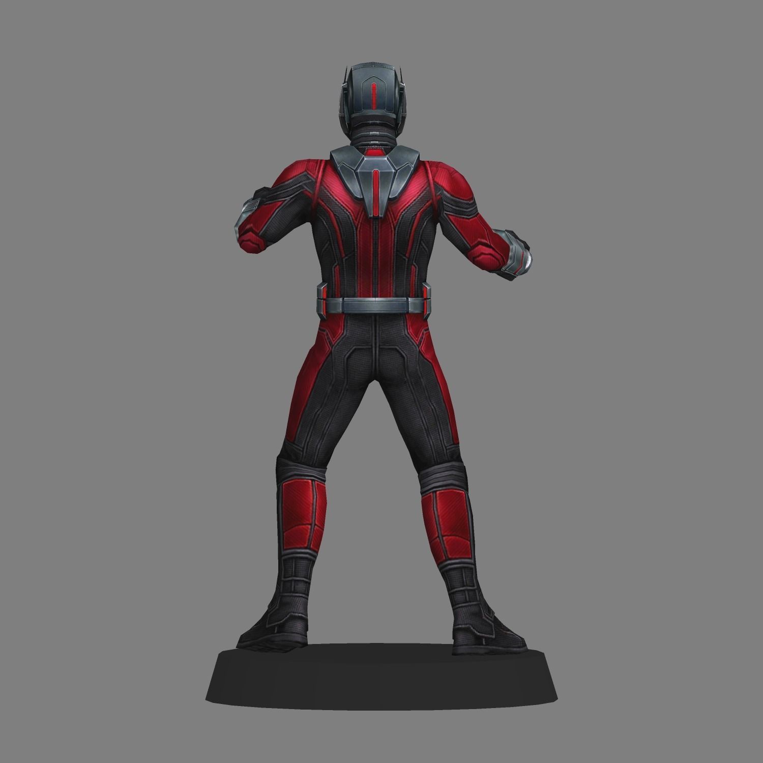 Antman Avengers Endgame LOW POLY 3D print model_3