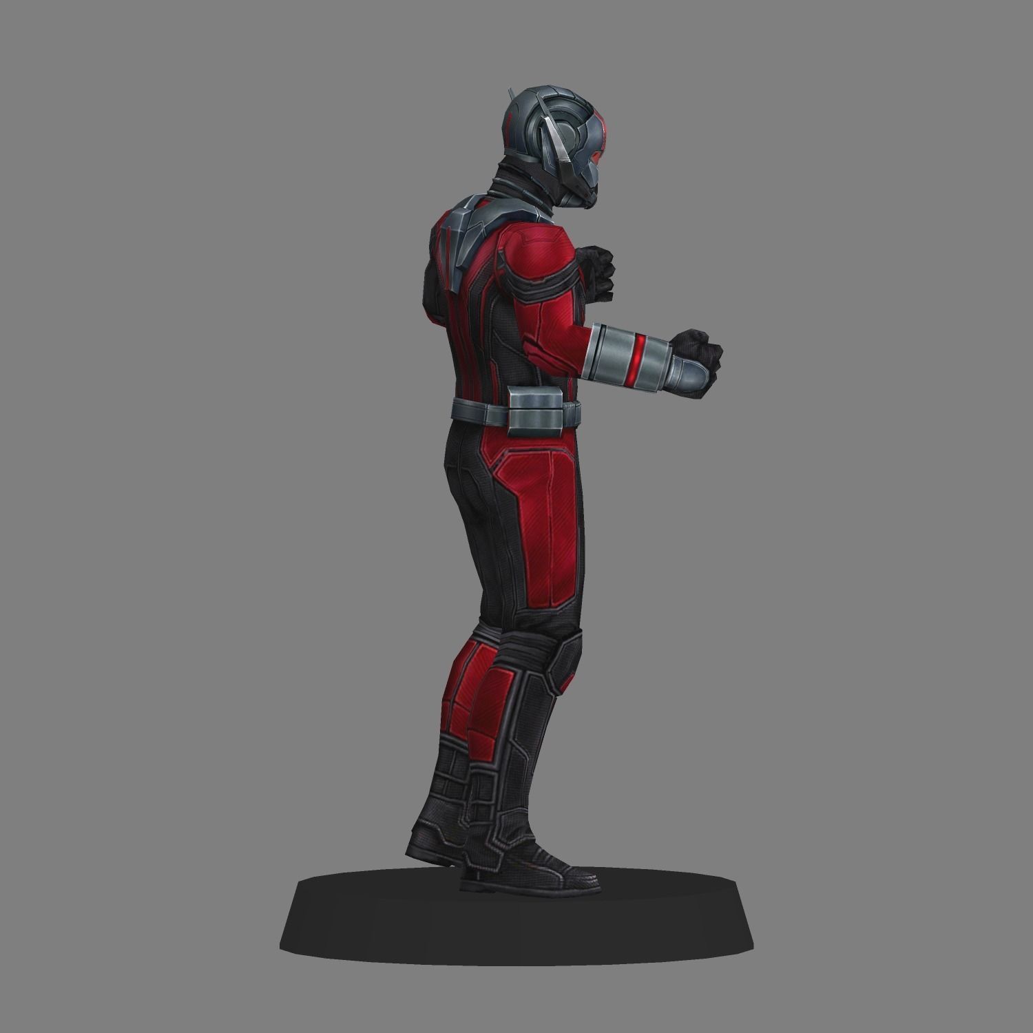 Antman Avengers Endgame LOW POLY 3D print model_4