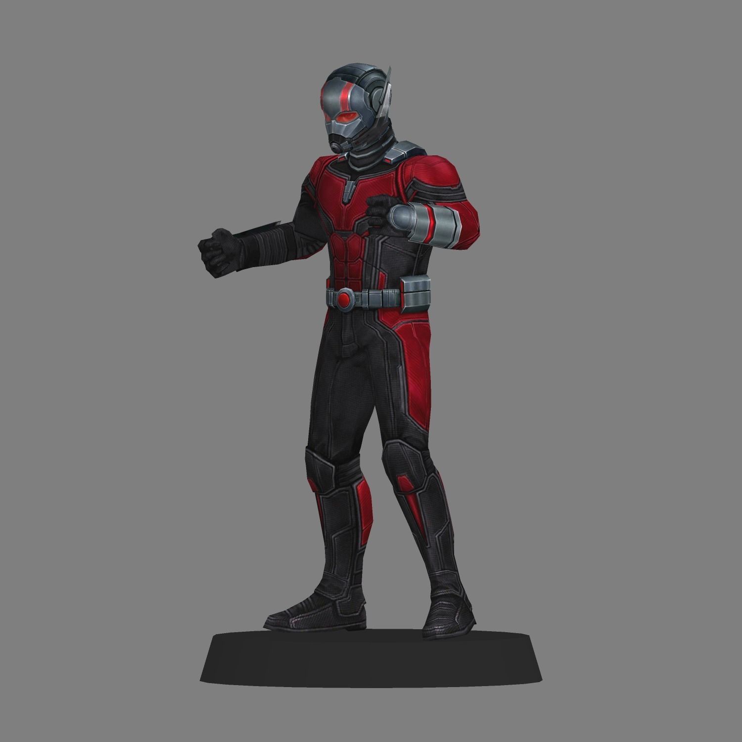 Antman Avengers Endgame LOW POLY 3D print model_1