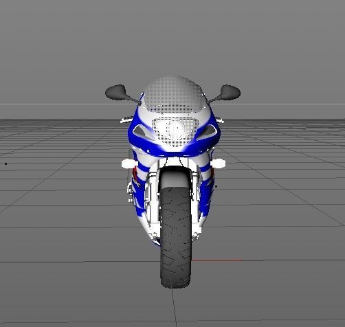 Suzuki gsx-r 3D model_2