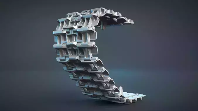 Track Links for Tanks IS and KV 3D model