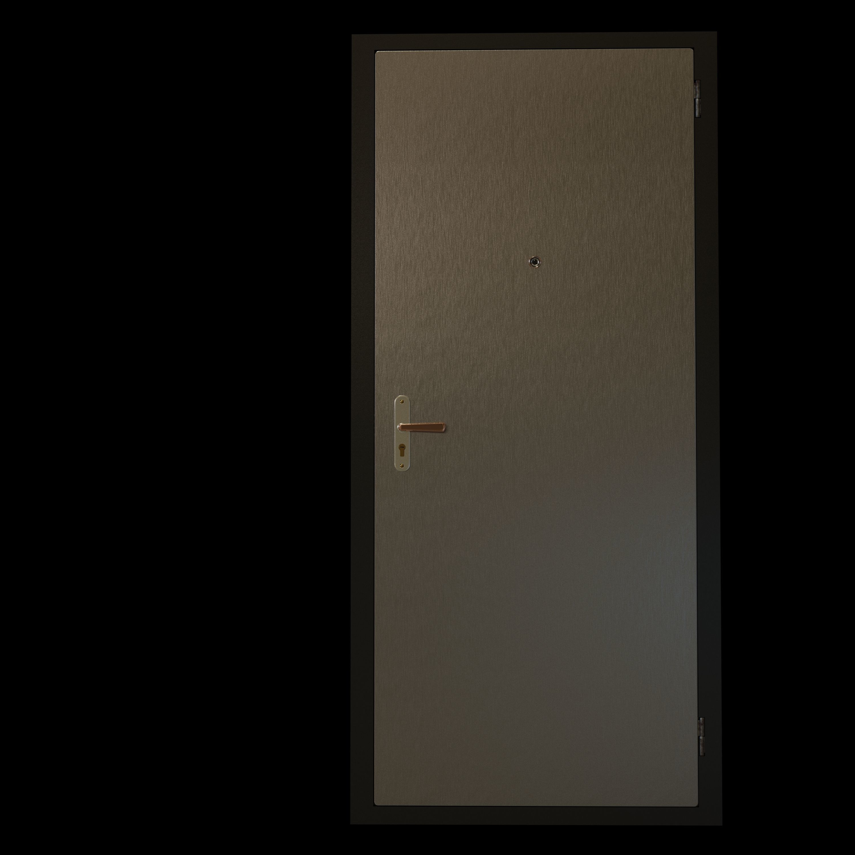 Entrance door Free 3D model_6