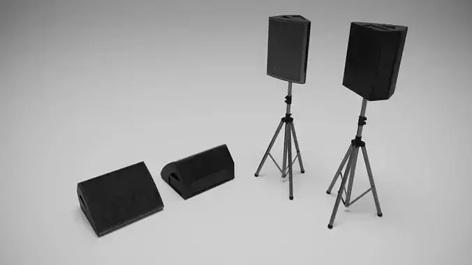 Concert Sound Systems 3D model