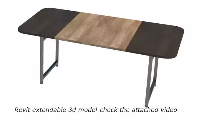 Lythrangomi Dining Table 3D model
