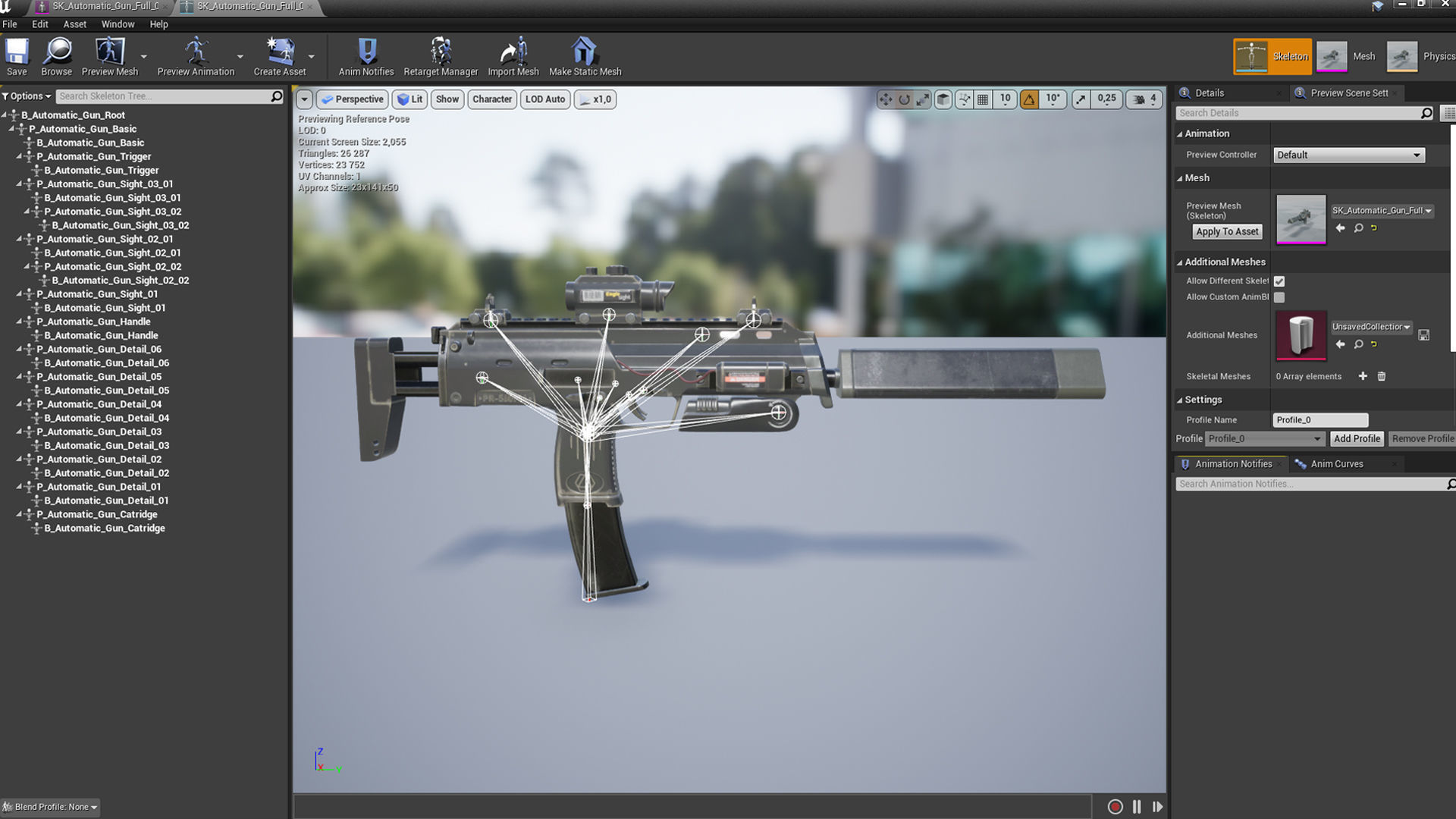 Female Soldier 01 ANACONDA Low-poly 3D model_18