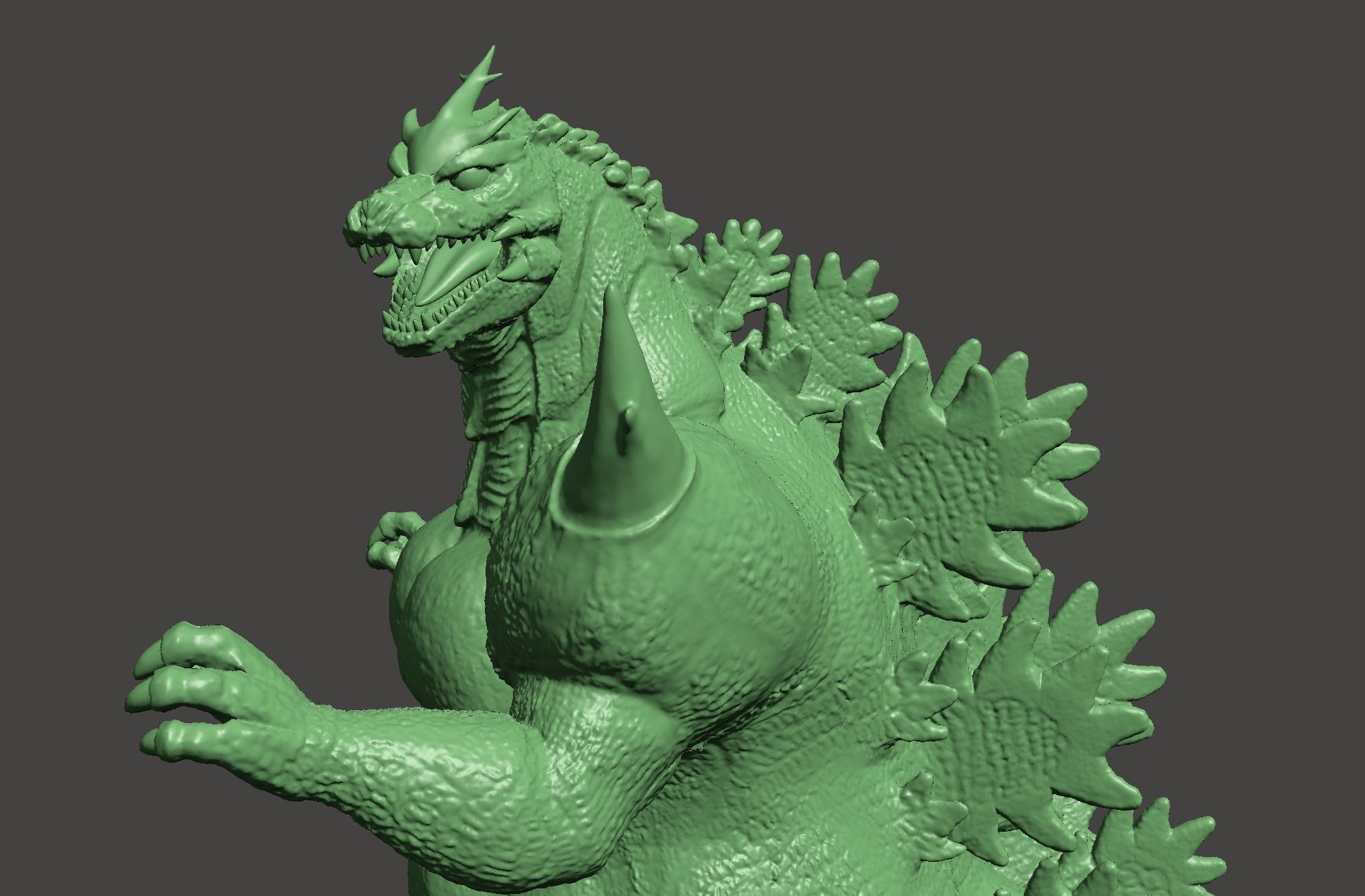 SUPER GODZILLA VS BAGAN -2 MODEL BUNDLE - ULTRA DETAILED STLs 3D print model_33