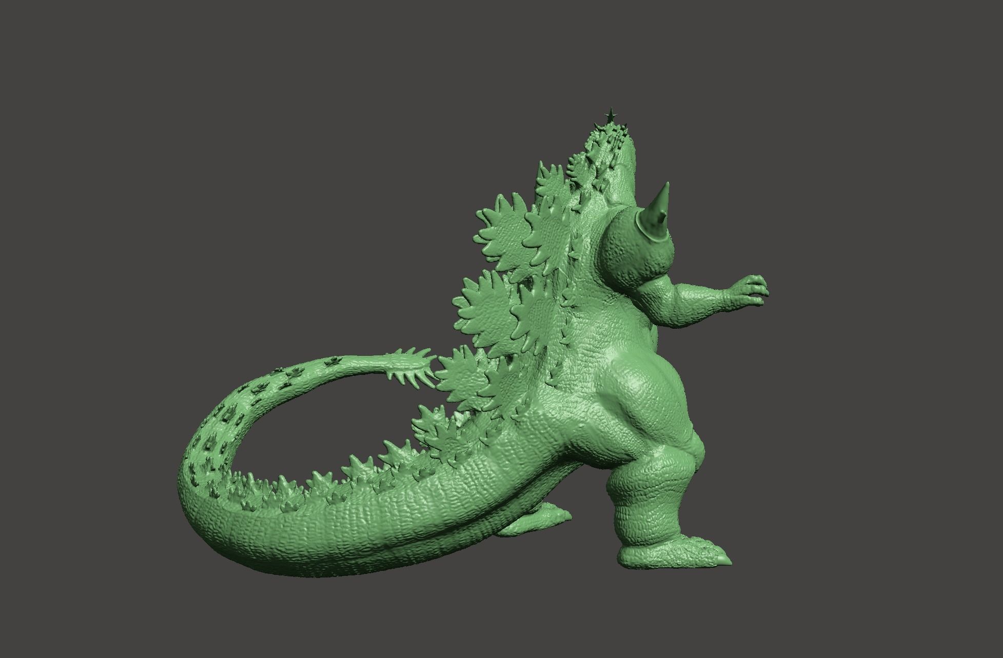 SUPER GODZILLA VS BAGAN -2 MODEL BUNDLE - ULTRA DETAILED STLs 3D print model_22