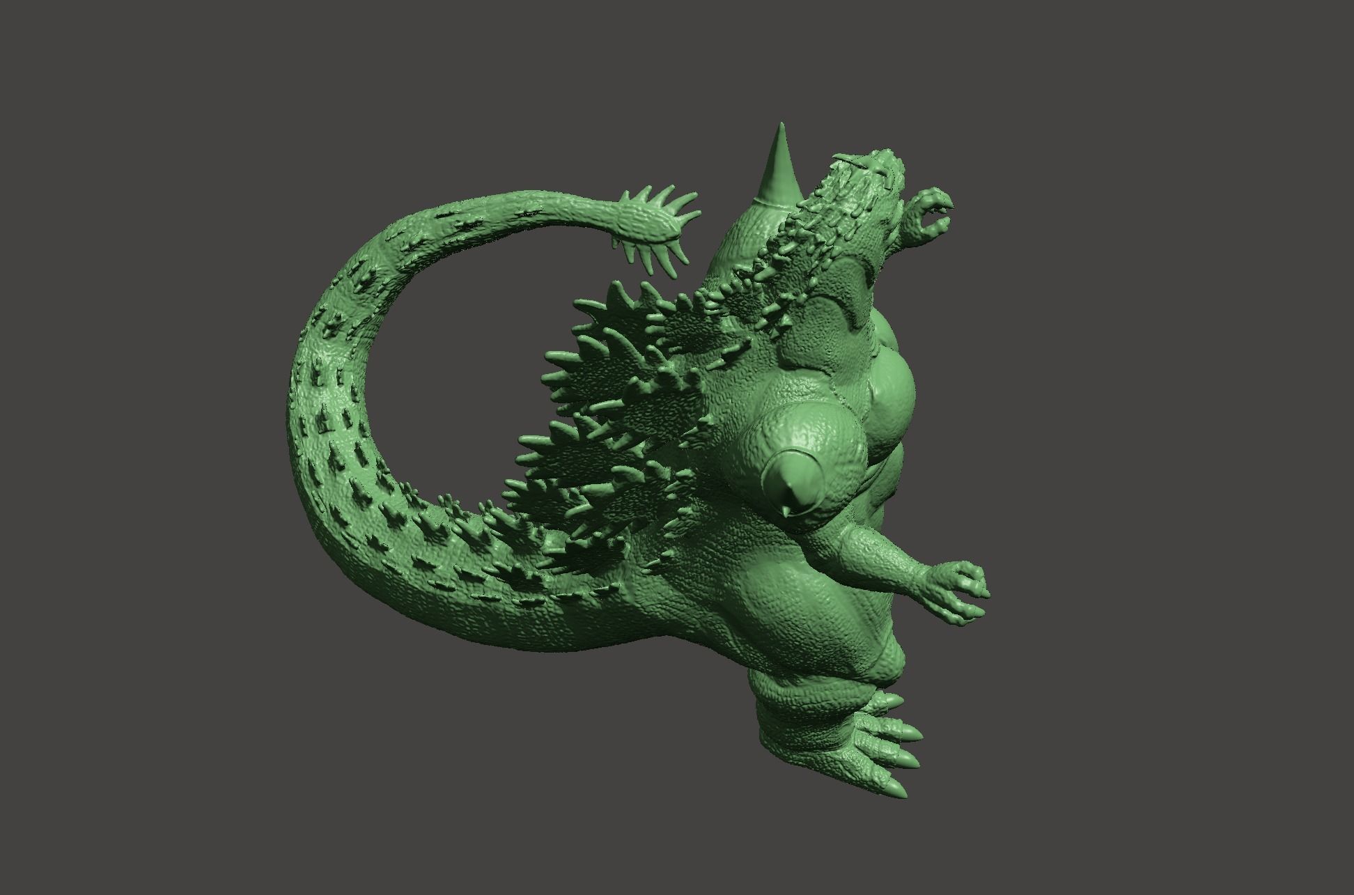 SUPER GODZILLA VS BAGAN -2 MODEL BUNDLE - ULTRA DETAILED STLs 3D print model_26