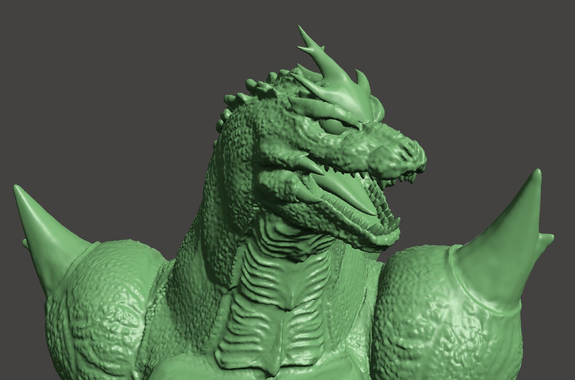 SUPER GODZILLA VS BAGAN -2 MODEL BUNDLE - ULTRA DETAILED STLs 3D print model_38