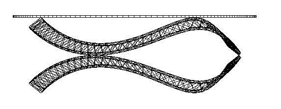 Modern Living Room Coffee Table - Newton Table Design Low-poly 3D model_8