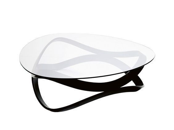 Modern Living Room Coffee Table - Newton Table Design Low-poly 3D model_2