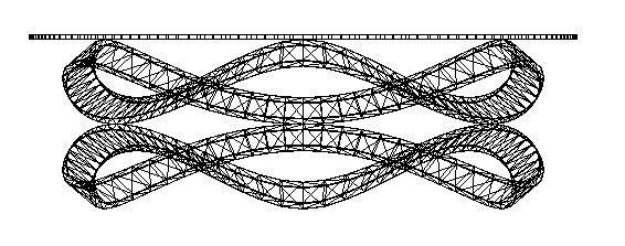 Modern Living Room Coffee Table - Newton Table Design Low-poly 3D model_9