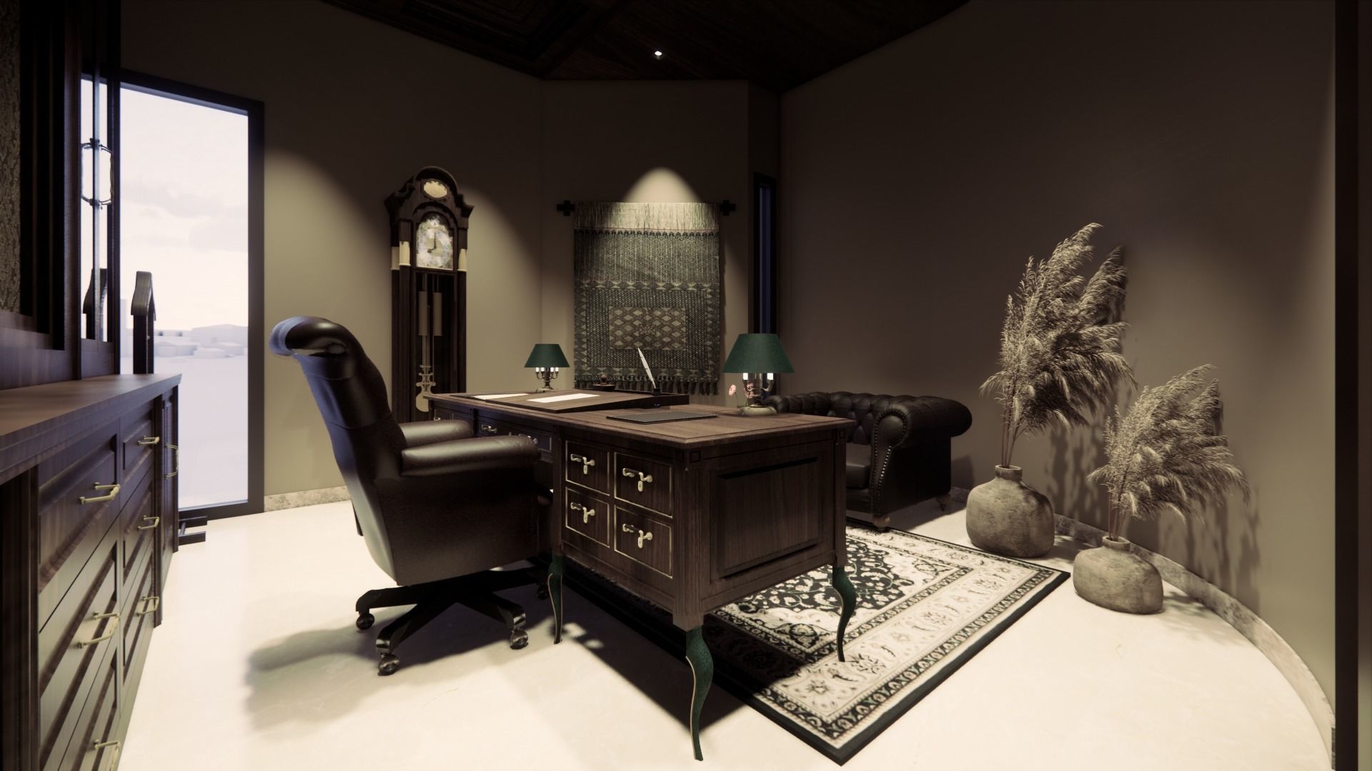 Home Office 3D model_39