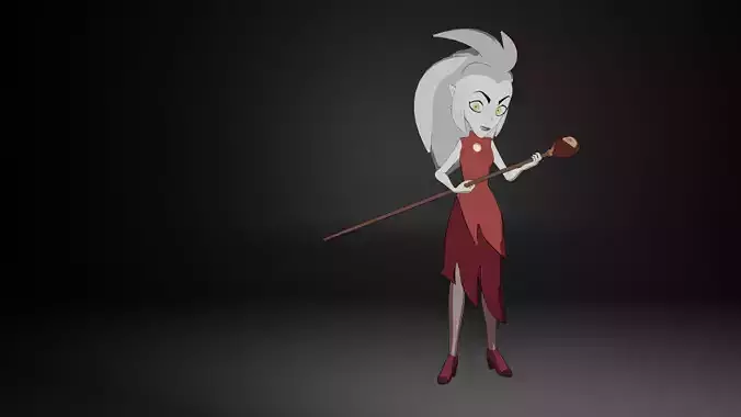 Eda Clawthorne Cel Shaded Free 3D model