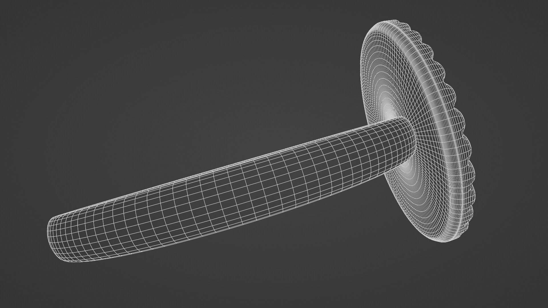 Green stone ring 3D model_6